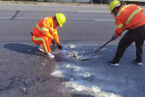 汇川公路下沉注浆加固